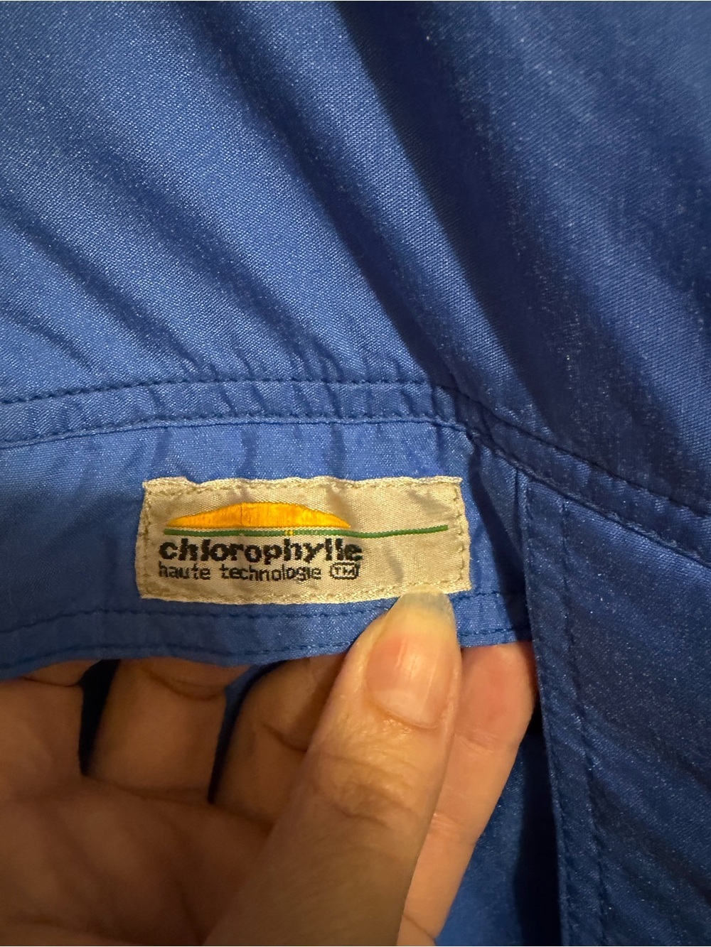 CHLOROPHYLLE- size medium woman’s vintage Goretex nylon anorak windbreaker - Picture 3 of 8